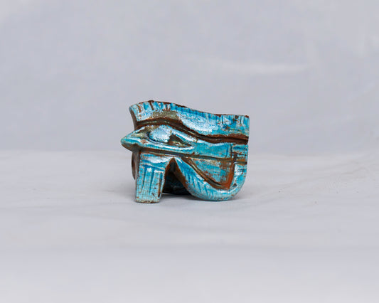 Unique Ancient Egyptian Pharaonic Replica eye of Horus Ring protect handmade