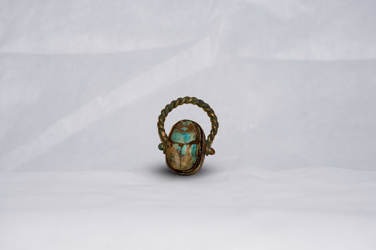 Unique Egyptian Pharaonic Replica Scarab Ring with the beautiful Details handmade