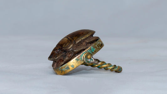 Unique Egyptian Pharaonic Replica Scarab Ring with the beautiful Details handmade