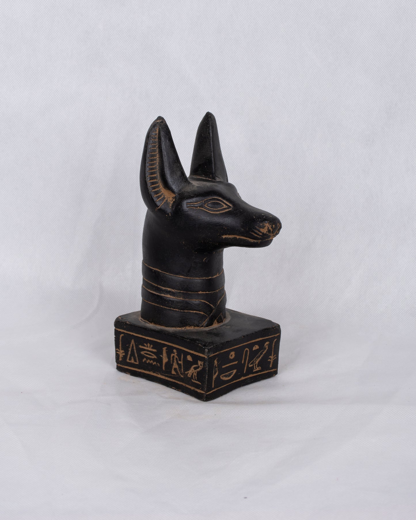 Ancient Egyptian Handmade Anubis Head Pharaonic Statue