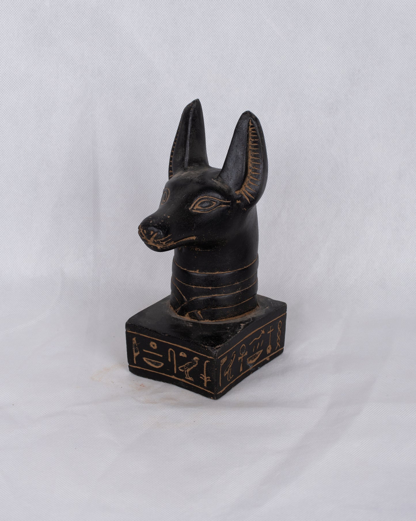 Ancient Egyptian Handmade Anubis Head Pharaonic Statue