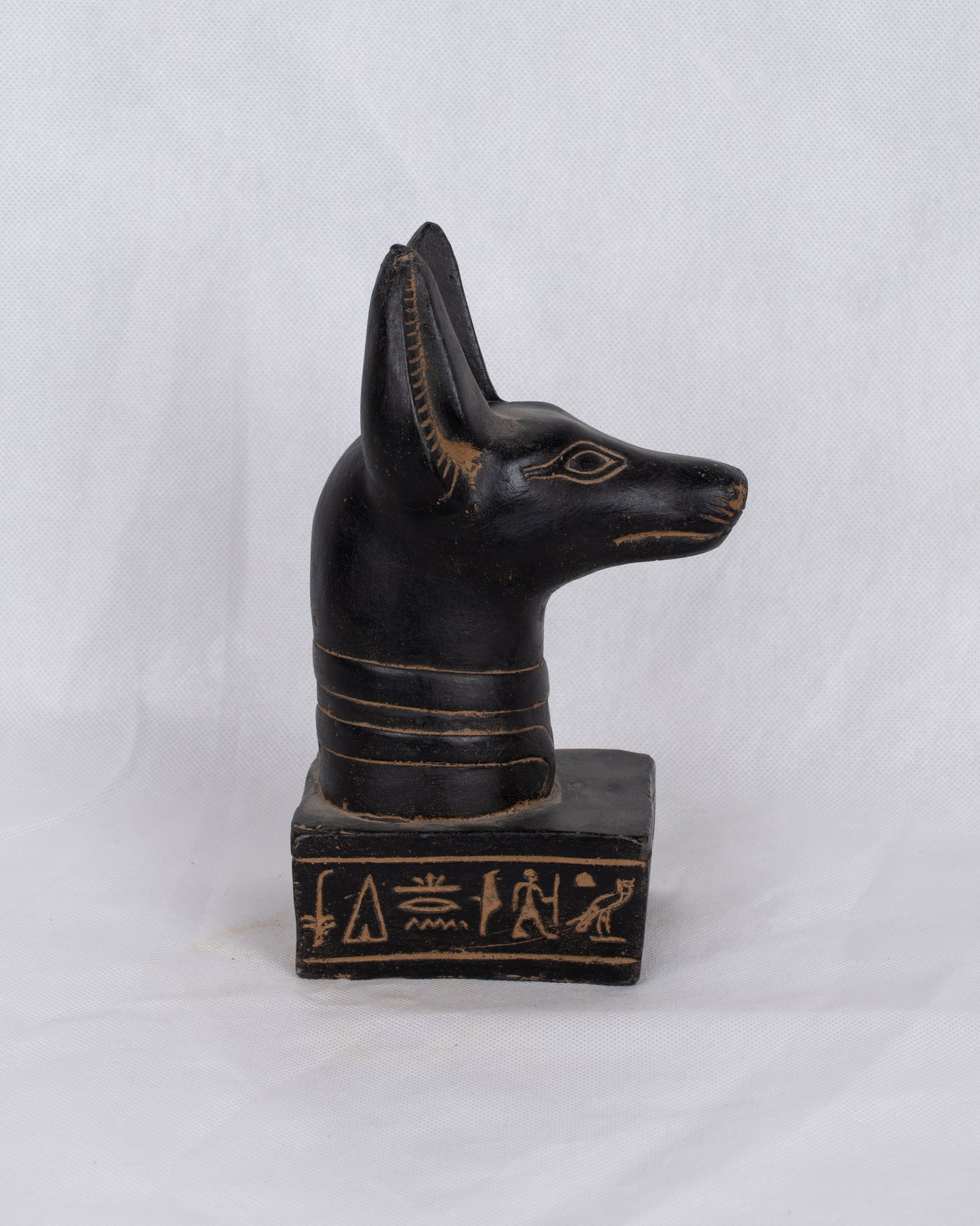 Ancient Egyptian Handmade Anubis Head Pharaonic Statue