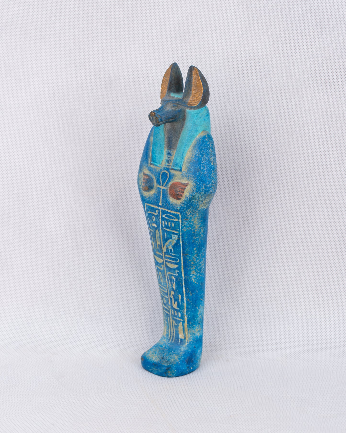 Ancient Egyptian Handmade Anubis Pharaonic Stand Statue