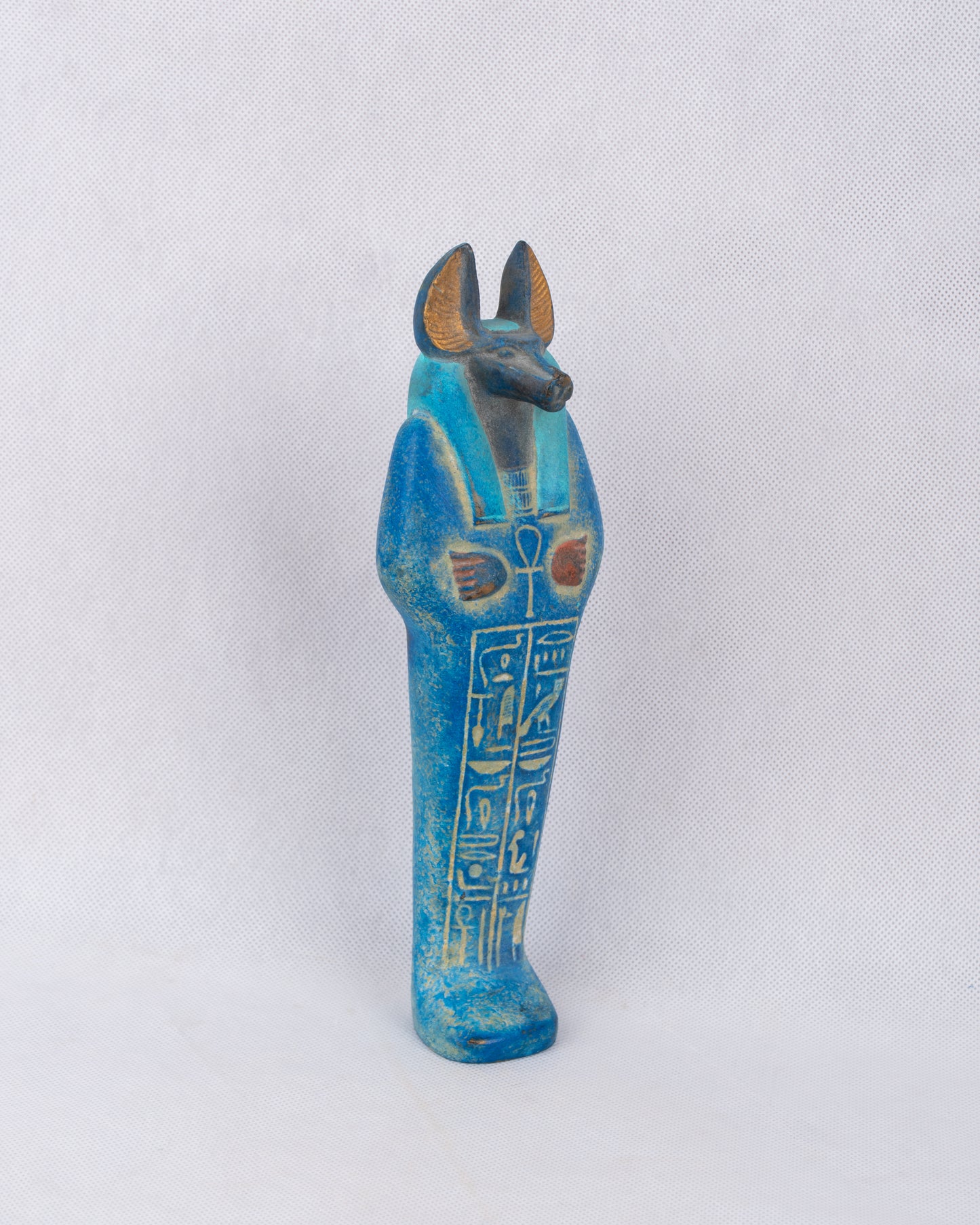 Ancient Egyptian Handmade Anubis Pharaonic Stand Statue