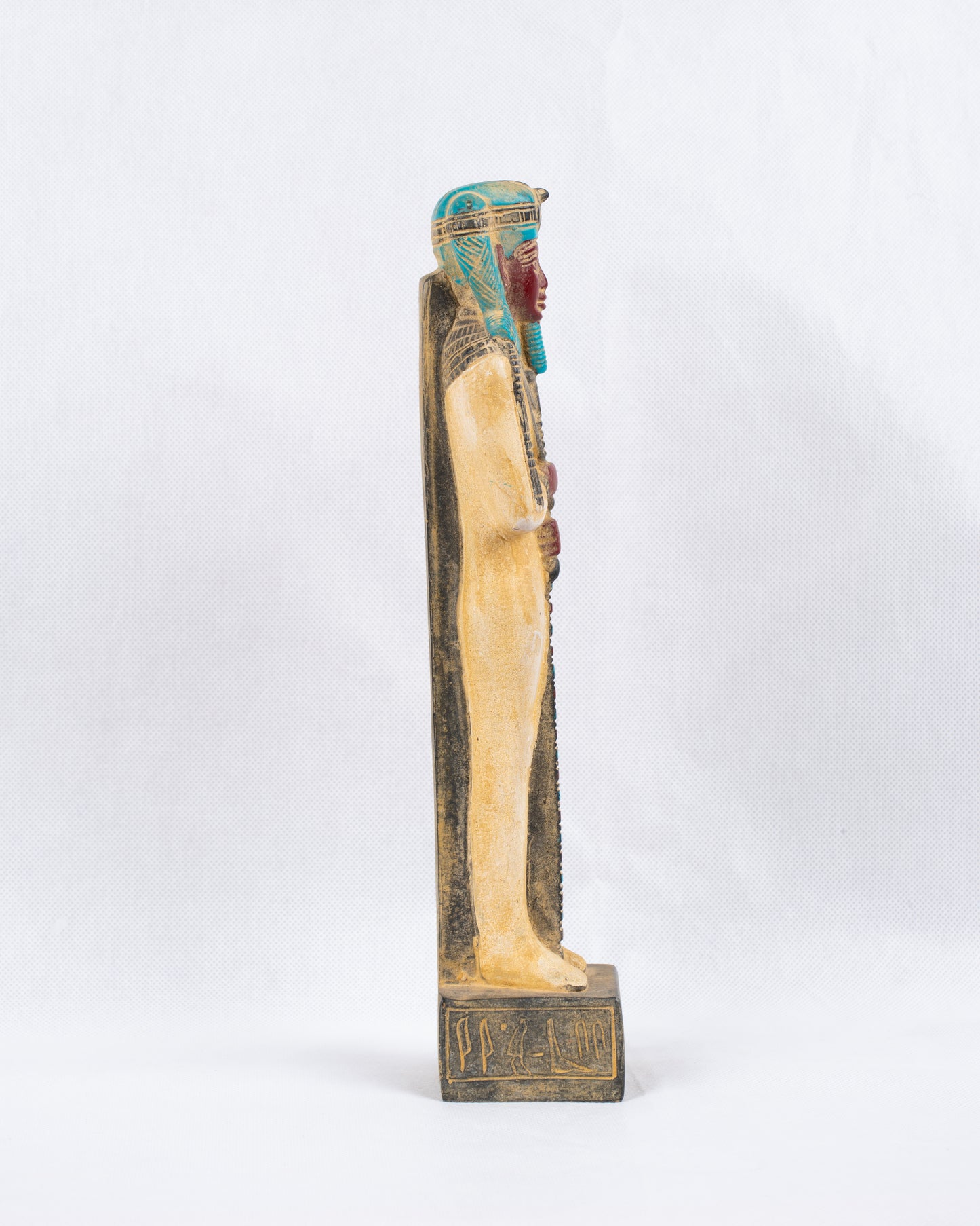 Ancient Egyptian Handmade Moon Khonsu Pharaonic Stand Statue