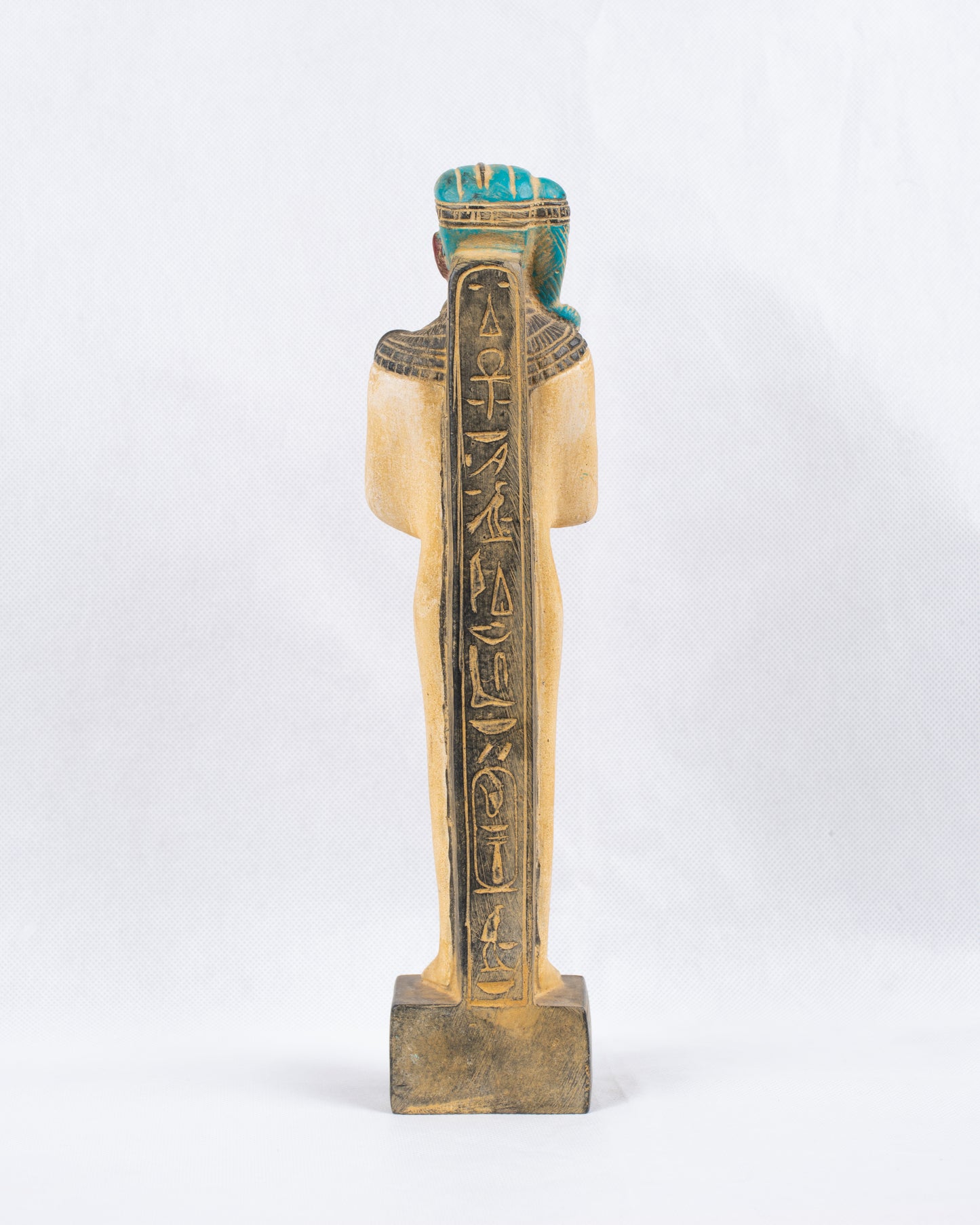 Ancient Egyptian Handmade Moon Khonsu Pharaonic Stand Statue