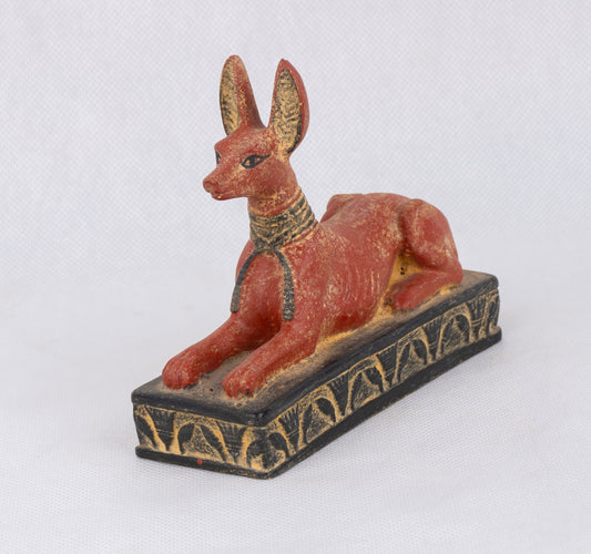 Handmade Unique Ancient Egyptian Pharaonic Replica Statue for Anubis Set