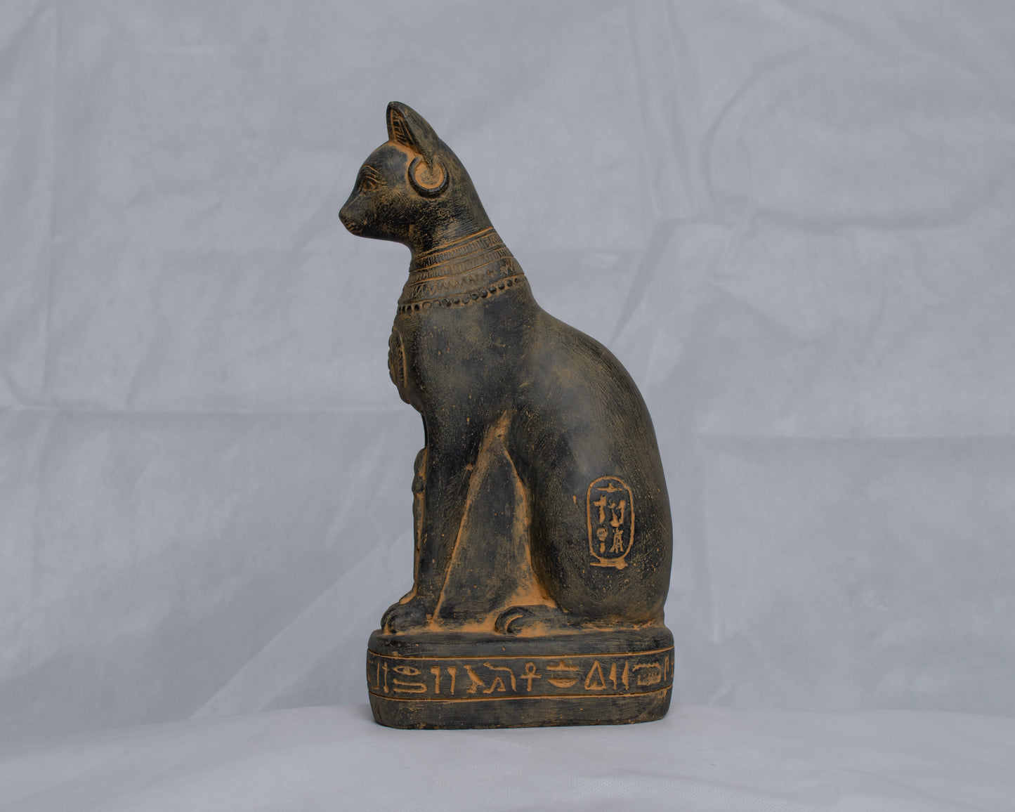 Unique Ancient Egyptian Pharaonic Replica Cat Bastet home decor handmade