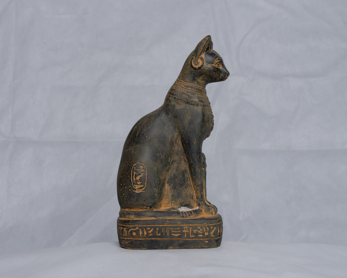 Unique Ancient Egyptian Pharaonic Replica Cat Bastet home decor handmade