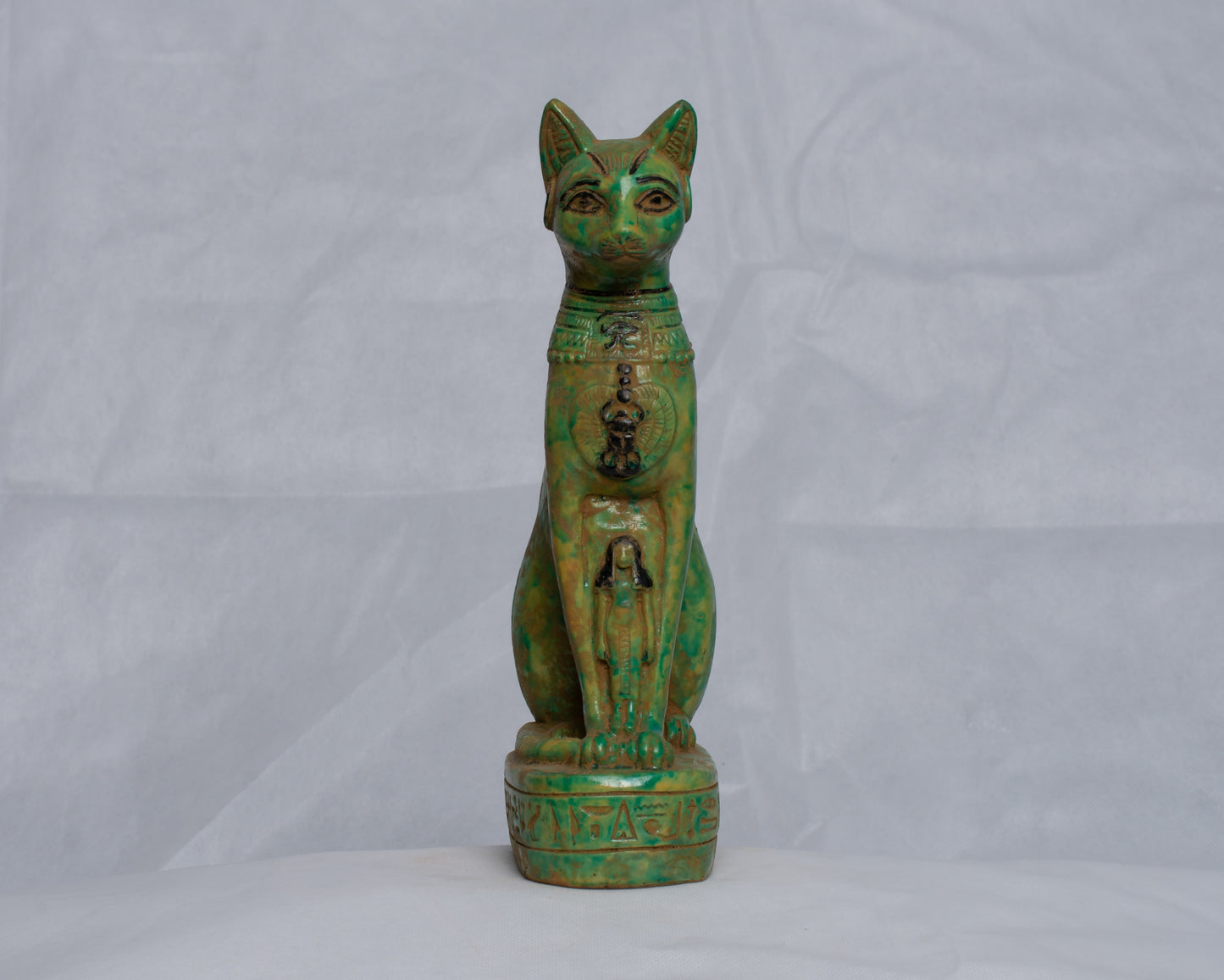 Unique Ancient Egyptian Pharaonic Replica Sculpture Cat Bastet home decor handmade