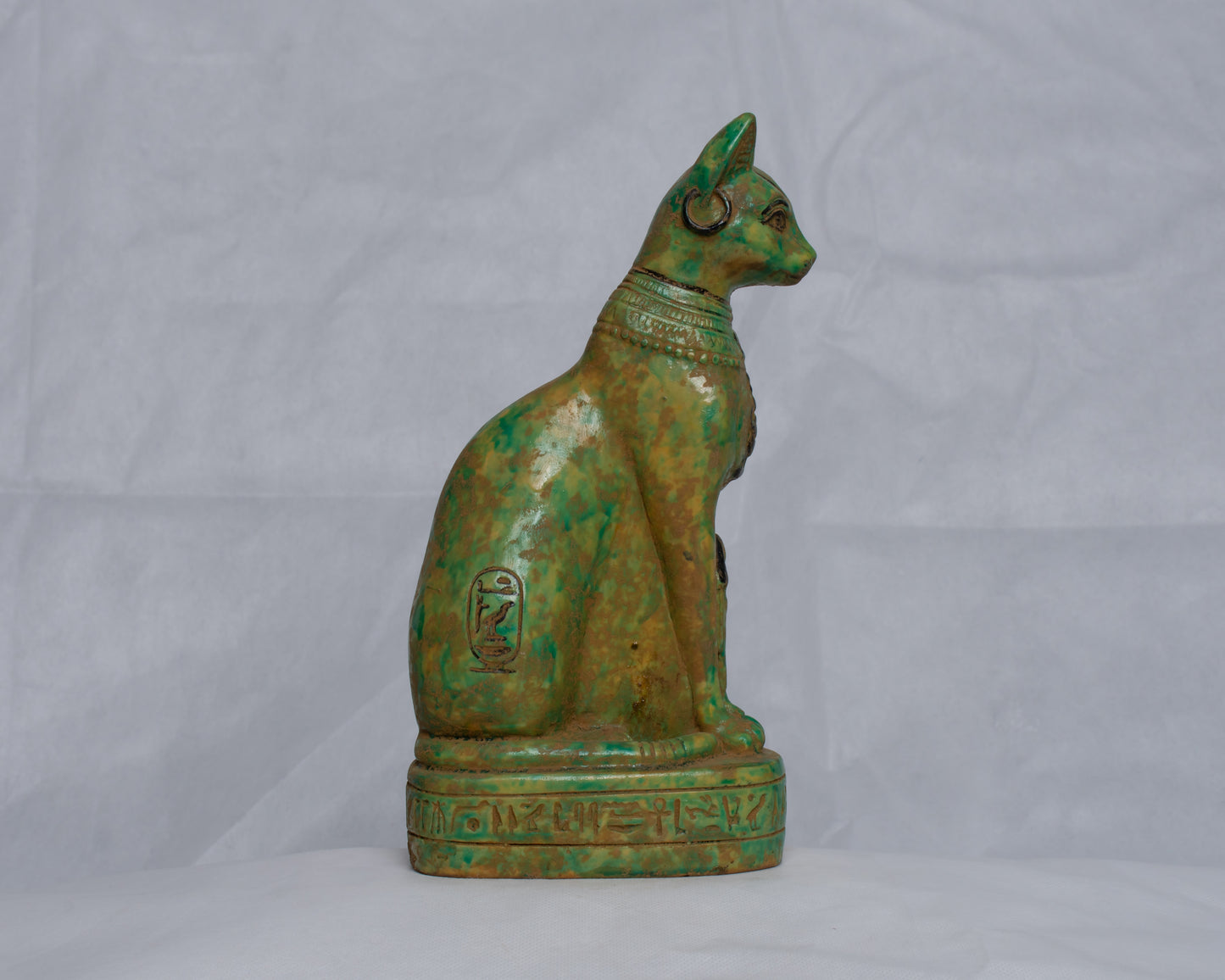 Unique Ancient Egyptian Pharaonic Replica Sculpture Cat Bastet home decor handmade