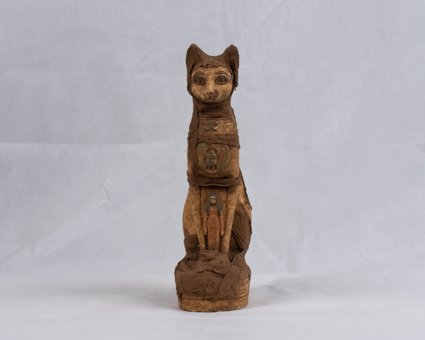 Unique Ancient Egyptian Pharaonic Replica Cat Bastet home decor handmade