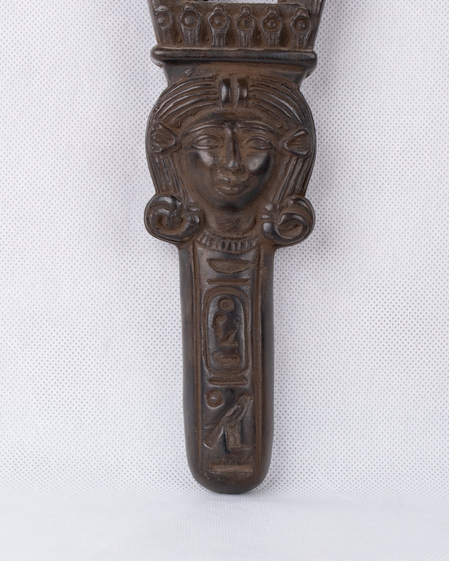 Unique ancient Egyptian Replica Key Of Life Ankh with Hathor Sistrum Handmade