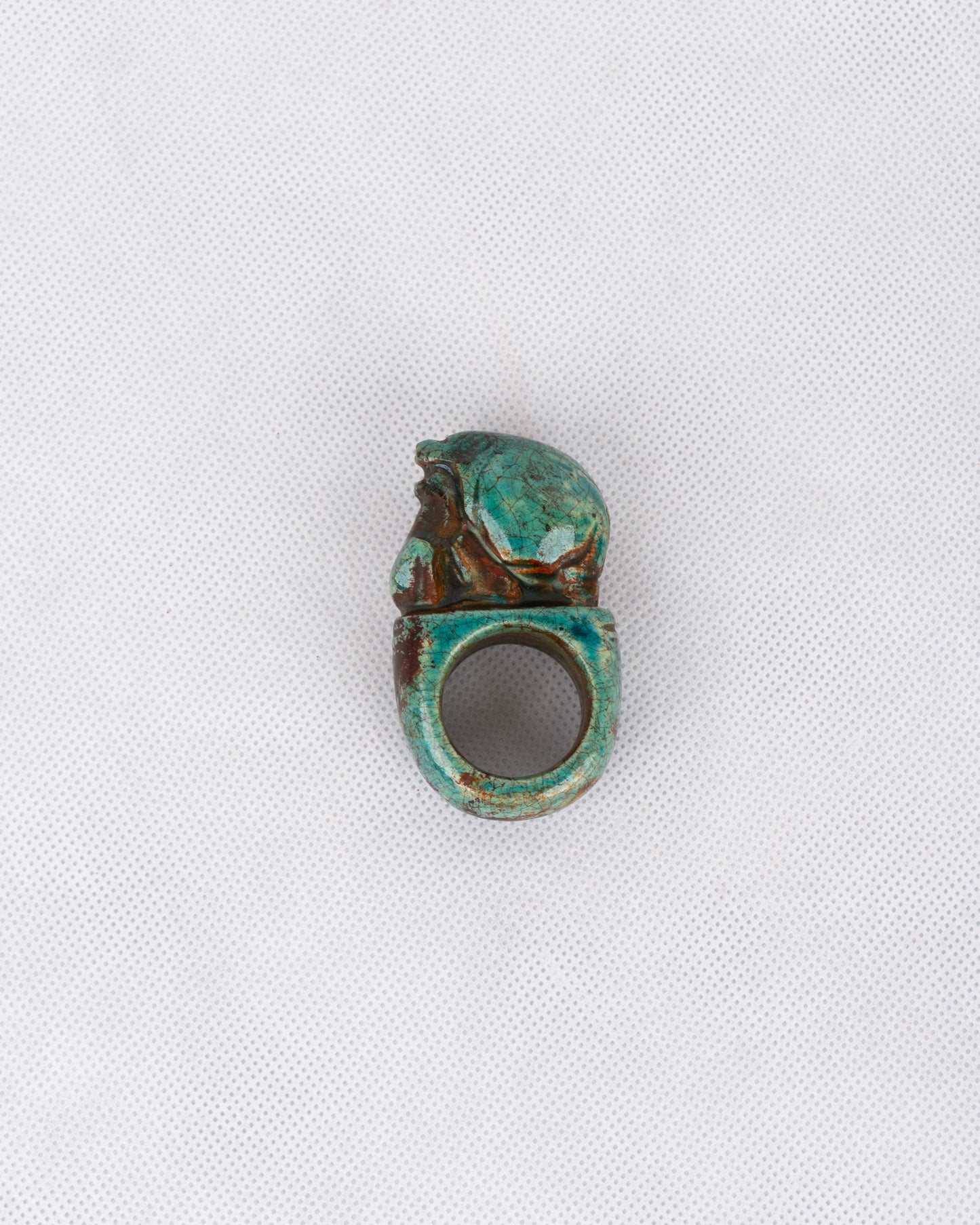 Unique Pharaonic Replica Ring of The Egyptian HIPPOPOTAMUS handmade