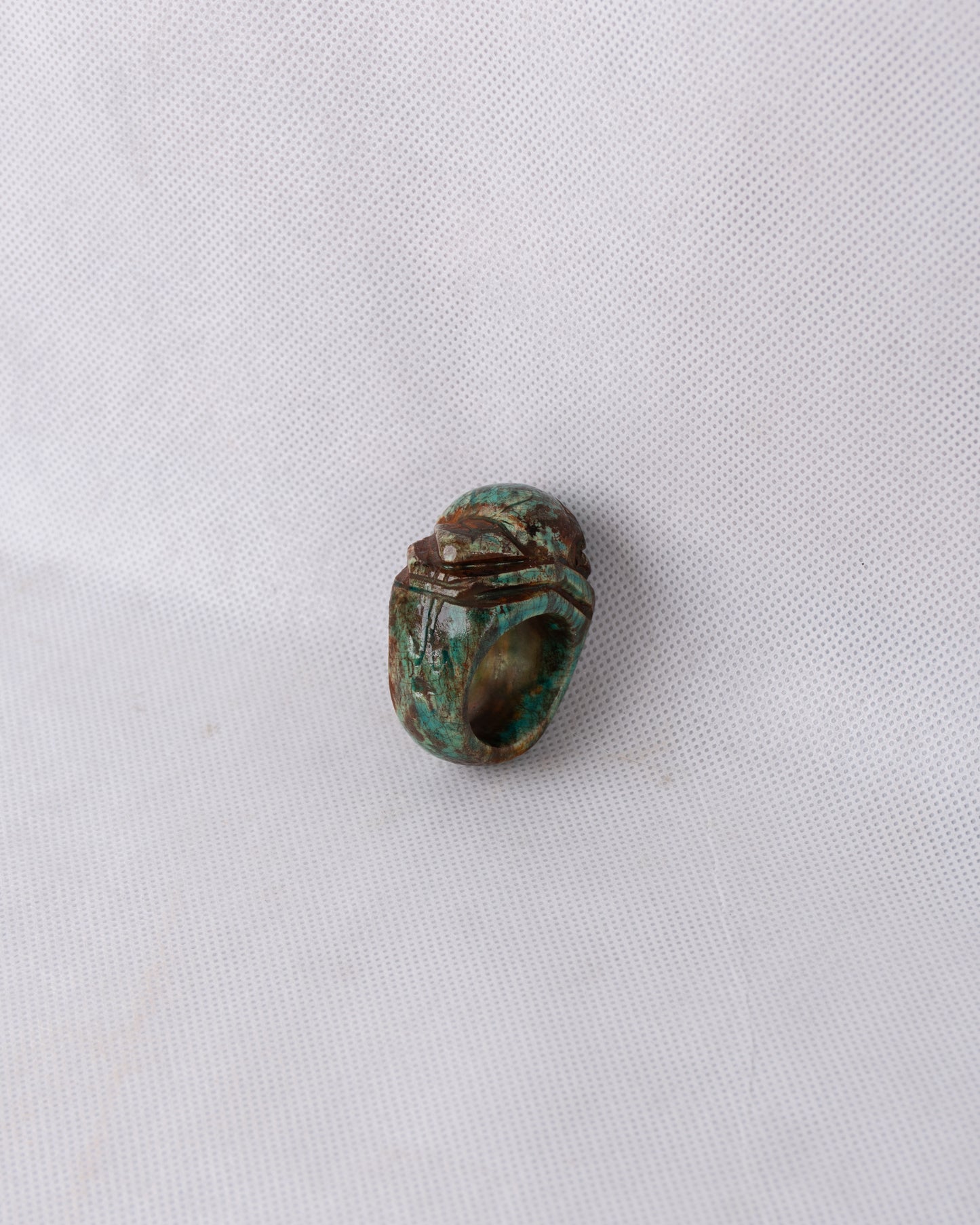 Unique Egyptian Pharaonic Replica Scarab Ring with the beautiful Details handmade