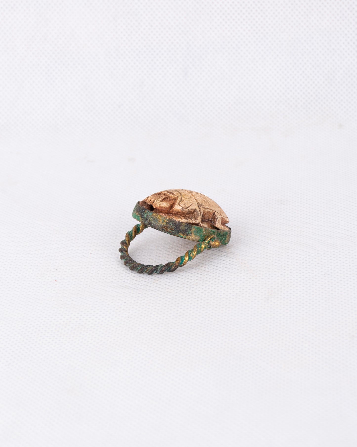 Unique Egyptian Pharaonic Replica Scarab Ring with the beautiful Details handmade