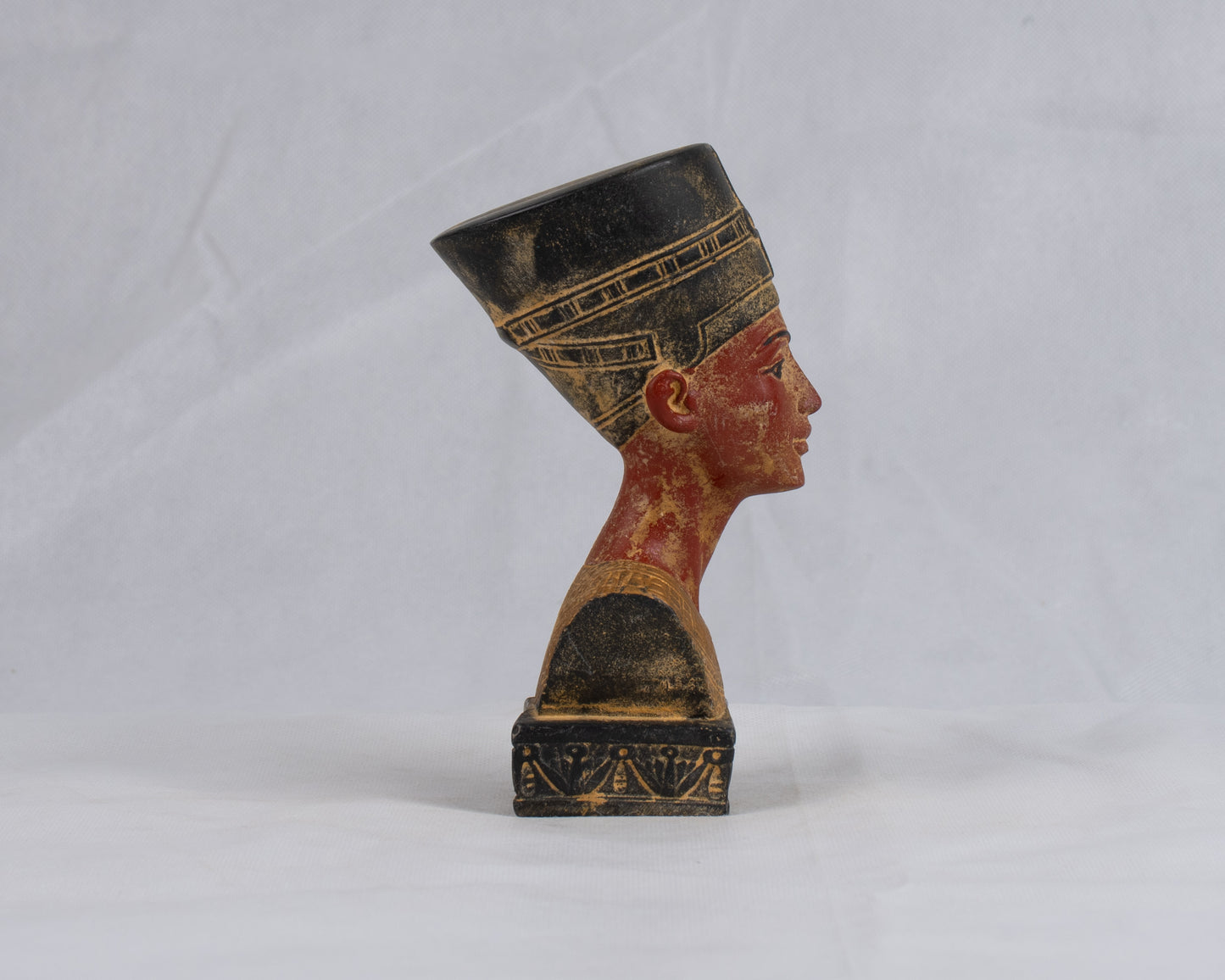 Unique Ancient Egyptian Queen Nefertiti Pharaonic Head Handmade Statue