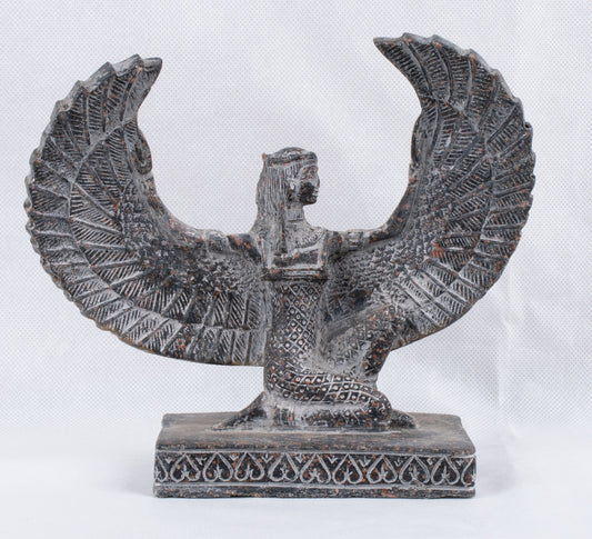 Unique Handmade Pharaonic Ancient Egyptian Isisi Winged Statue